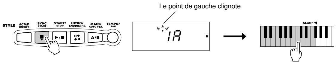 YAMAHA EZ-150 - Utilisation de la fonction sync start avec une partie intro - 2