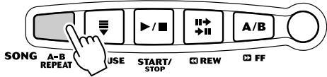 YAMAHA EZ-150 - Lorsque vous jouez un morceau, sélectionnez le point a (point de départ). - 1