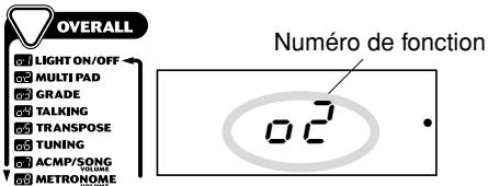 YAMAHA EZ-150 - Réglages et indications des fonctions - 2