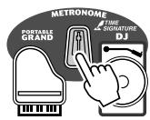 YAMAHA EZ-150 - Pour jouer avec le métronome - 1