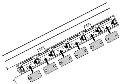 YAMAHA EZ-20 - Utilisation des piles - 2