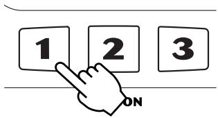 YAMAHA EZ-20 - Sélectionnez Timing, Waiting ou Minus One et démarrez la façon. - 1