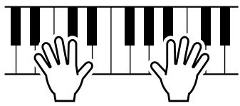 YAMAHA EZ-20 - Choisissez le numéro de la voix désirée. - 1
