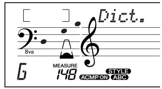 YAMAHA EZ-20 - Apprentissage des accords à l'aide de Dictionary - 5