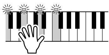 YAMAHA EZ-20 - Apprentissage des accords à l'aide de Dictionary - 8