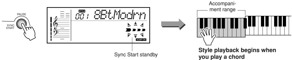 YAMAHA EZ-200 - Chord Start - 1