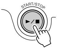YAMAHA EZ-200 - Press the [START/STOP] button. - 1