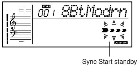 YAMAHA EZ-200 - ■ Stop and Enter Sync Start Mode - 3
