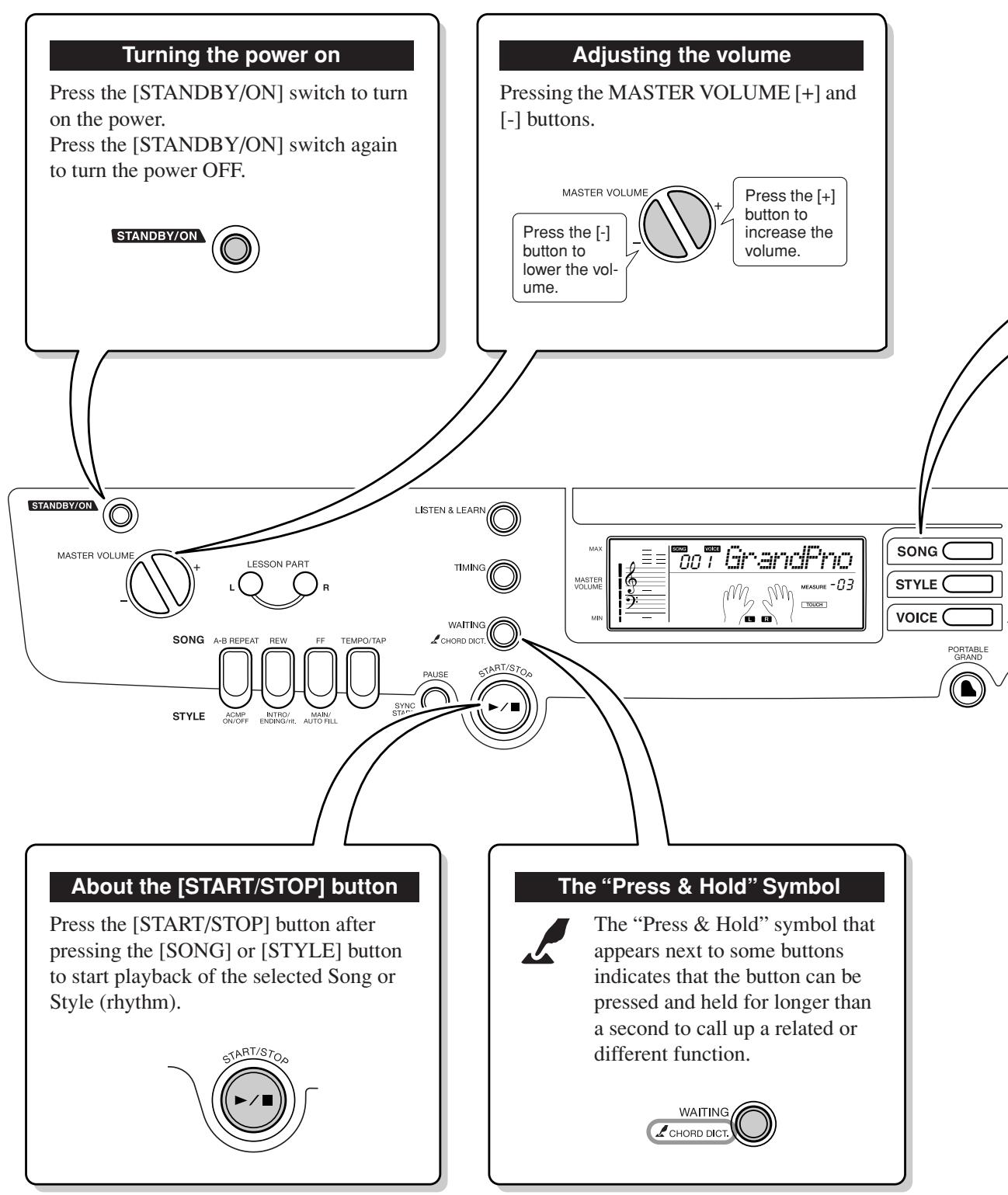 YAMAHA EZ-200 - Basic Operation - 1