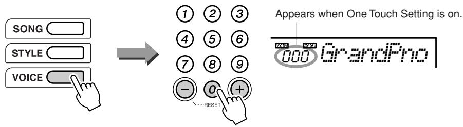 YAMAHA EZ-200 - One Touch Setting - 1