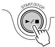 YAMAHA EZ-200 - Press the [START/STOP] button. - 1