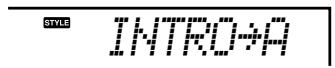 YAMAHA EZ-200 - Press the [INTRO/ENDING/rit.] button. - 2