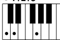 YAMAHA EZ-200 - Standard Chords - 35