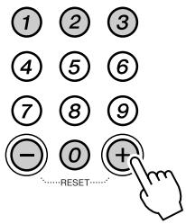 YAMAHA EZ-200 - Adjusting the Touch Response Sensitivity - 3