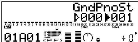 YAMAHA PLG150-PF - Select the Part having the PF voice, then select the desired voice. - 1