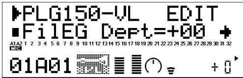 YAMAHA PLG150-VL - Enter the Multi Part Edit Mode. - 2
