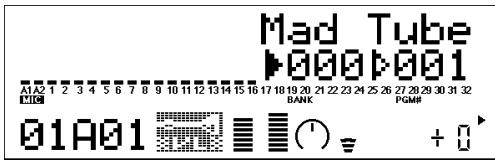 YAMAHA PLG150-VL - Press VALUE button to select the Bank you want to use. - 1