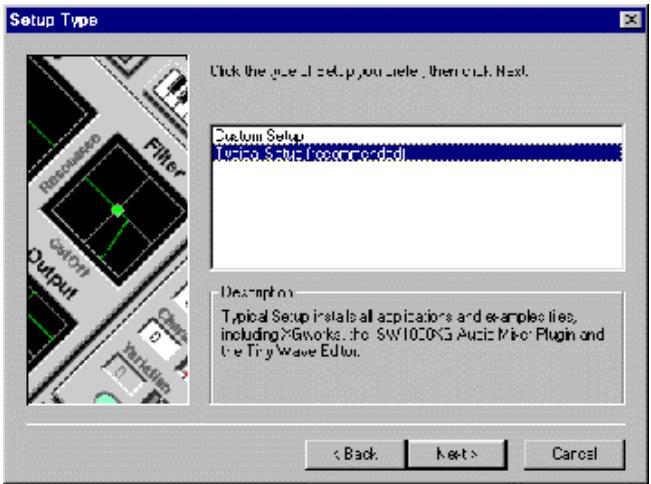 YAMAHA SW1000XG - Installation des logiciels - 4