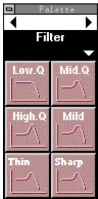 YAMAHA VL VISUAL EDITOR - <2>Filter - 1