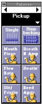 YAMAHA VL VISUAL EDITOR - The Patch Palette - 1