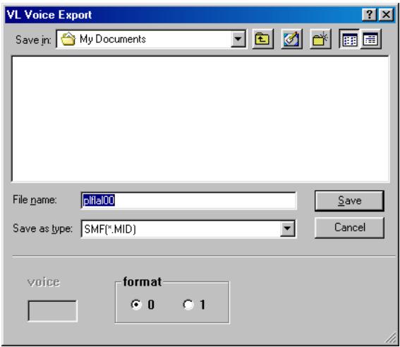 YAMAHA VL VISUAL EDITOR - SMF (Standard MIDI File) - 1