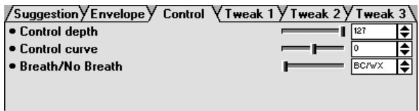 YAMAHA VL VISUAL EDITOR - Control - 1