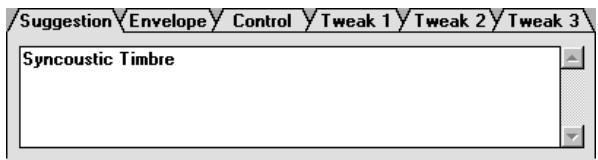 YAMAHA VL VISUAL EDITOR - Suggestion - 1