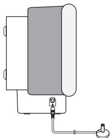 YAMAHA YSP-1000 - Connect the supplied optimizer microphone to the OPTIMIZER MIC jack on the side of this unit. - 1