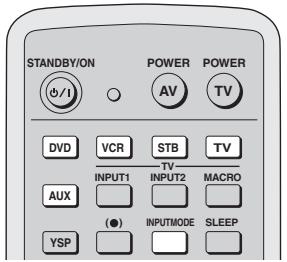YAMAHA YSP-1000 - SELECTING THE INPUT MODE - 2