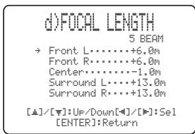 YAMAHA YSP-1000 - FOCAL LENGTH (Focal length) - 3