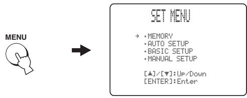YAMAHA YSP-1000 - Using MANUAL SETUP - 4
