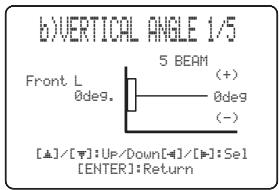 YAMAHA YSP-1000 - VERTICAL ANGLE (Vertical angle) - 2