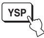YAMAHA YSP-1000 - Press YSP on the remote control to switch to the operation mode of this unit. - 1