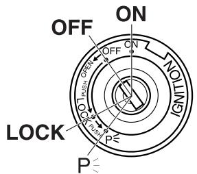YAMAHA MAJESTY 400 - Main switch/steering lock - 1