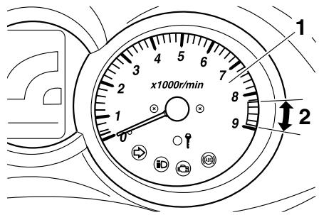 YAMAHA MAJESTY 400 - Speedometer - 1