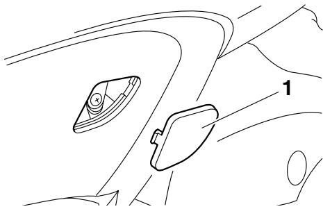 YAMAHA MAJESTY 400 - To remove one of the cowlings - 2