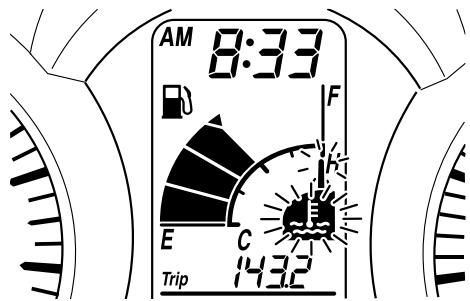 YAMAHA MAJESTY 400 - Coolant temperature meter - 1