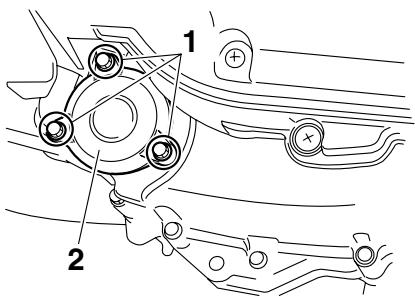 YAMAHA MAJESTY 400 - To change the engine oil (with or without oil filter element replacement) - 3