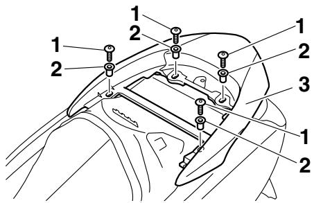 YAMAHA MAJESTY 400 - To remove one of the cowlings - 1
