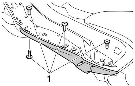 YAMAHA MAJESTY 400 - To remove the cowling - 2