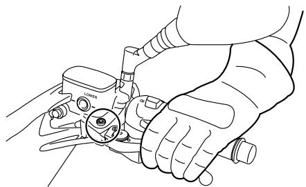YAMAHA MAJESTY 400 - Rear brake lever - 1