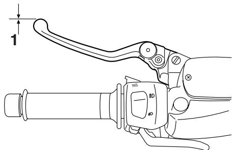 YAMAHA MAJESTY 400 - Front and rear brake lever free play - 2