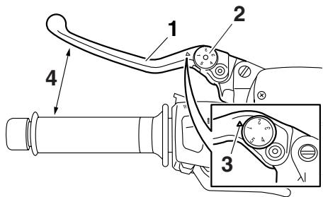 YAMAHA MAJESTY 400 - Rear brake lever - 1