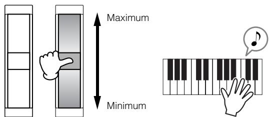 YAMAHA MOTIF ES6 - Modulation Wheel - 1