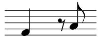 YAMAHA MOTIF ES6 - Enter the next 8th note A. - 2