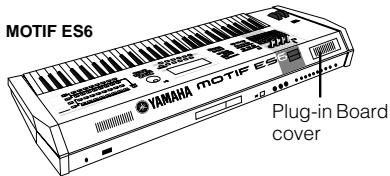 YAMAHA MOTIF ES6 - Installation locations - 1
