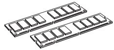 YAMAHA MOTIF ES6 - DIMM Type and DIMM Configuration - 1