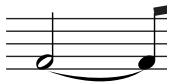 YAMAHA MOTIF ES6 - Enter the first note F. - 2