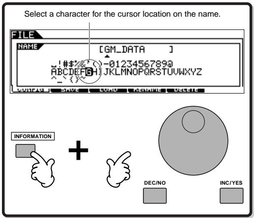 YAMAHA MOTIF ES6 - Using the character list - 5