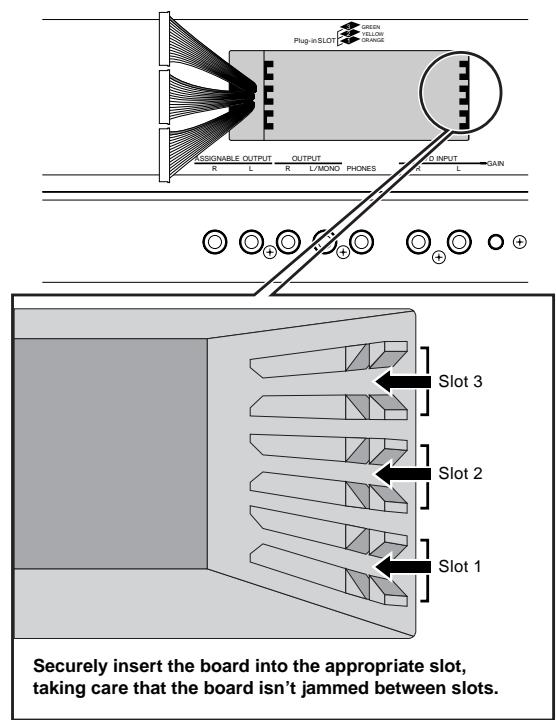 YAMAHA MOTIF ES6 - Installing the Plug-in Board - 4